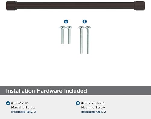 Amerock 10-1/16" Faircrest Oil-Rubbed Bronze Drawer Pull