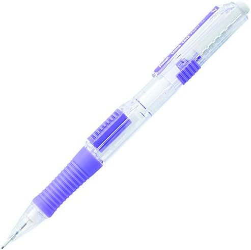 Pentel QUICK CLICK Mechanical Pencil (0.7mm), Violet Barrel, Box of 12 Pencils (PD217V)