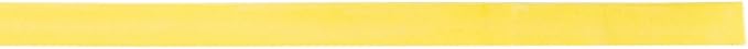 Brady Authentic (M21-125-C-342-YL) PermaSleeve Heat Shrink Tubing for Control / Electrical Panels, Wire Harness, BlackonYellow- For M210, M210-LAB, M211, BMP21-PLUS and BMP21-LAB Printers, .235"W 7'L