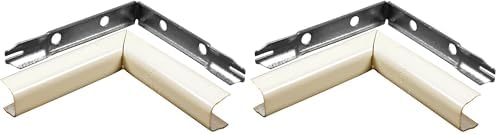 legrand B-7 Metal Raceway Inside Elbow, 1 Count (Pack of 2), Ivory