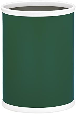 Kraftware Fun Colors Oval Wastebasket, 14”, Tropic Green