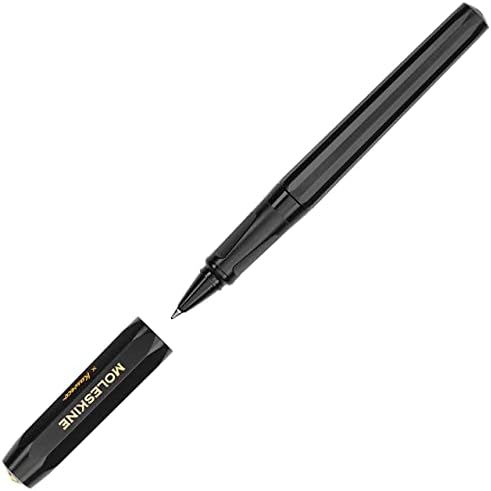 Moleskine x Kaweco, Roller Pen, 0.7mm Point, Black with Black Ink