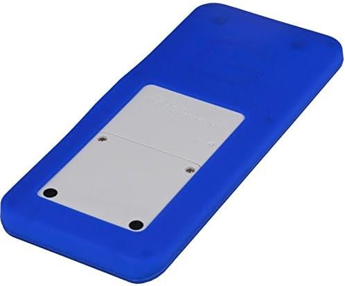 Guerrilla Silicone Case for Texas Instruments TI-84 Plus CE Color Edition Graphing Calculator With Screen protector and Graphing Ruler, Blue