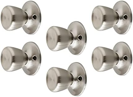 Design House Terrace Dummy Door Knob, Satin Nickel