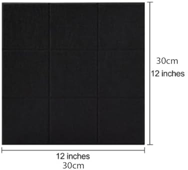 12x Acoustic Panels, Acoustic Treatment Panel, Stylish Sound Absorbing Panels Soundproof Panels for Office Game Room Supplies