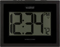 La Crosse Technology 513-54087-INT Atomic Digital Wall Clock with Indoor Temperature (Pack of 5)