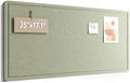 Fluxynara 35" x 17.1" Bulletin Board, Sage