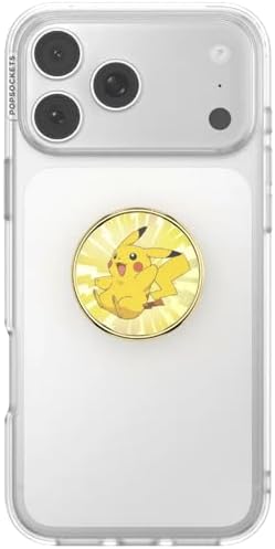 PopSockets Adhesive Phone Grip, Holder- Love Ya Pikachu