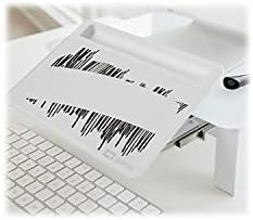 Quartet Desktop Glass Monitor Riser for Computer with Dry-Erase Board, Adjustable Height (Q090GMRW01)