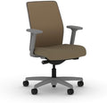 HON Ignition 2.0 Low Back Task Chair, Spectrum Mesh, Advanced Synchro-Tilt Control, Office Chair with Lumbar Support, Height and Width Adjustable Arms, Titanium Frame, Quicksand