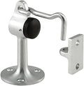 Prime-Line J 4602 4 In. Floor Stop, Solid Brass, Brushed Chrome Finish (Single Pack)