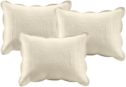 Madison Park Coastal Damask Quilted Daybed Cover Set, 6PC, 39"x75"