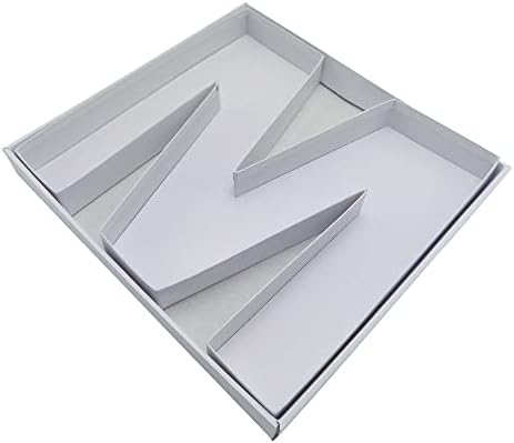 12" Fillable Cardboard Letter Charcuterie Gift Cupcake Box With Cover Sweets Packaging (M)