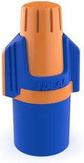 Ideal Electrical Twister Proflex Mini (30-343) Orange/Blue Wire Connector, Box of 100 — Compact Twist-On Wire Nuts for 22 to 12 AWG with Comfort SureGrip and Flexible Skirt