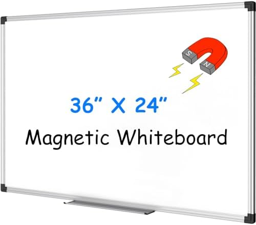 XBoard Magnetic Whiteboard 36 x 24 Inches