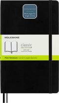 Moleskine Classic Expanded Notebook, Soft Cover, Large (5" x 8.25") Plain/Blank, Black, 400 Pages