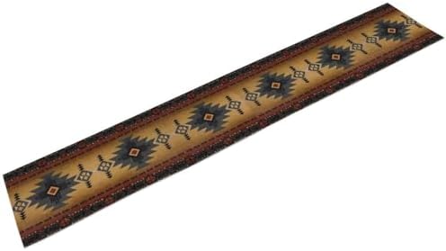 Aztec Table Runner, Southwestern Ethnic Geometric Triditional Table Runner Table Setting Decor for Kitchen Garden Farmhouse Party Holiday Dinner Home, 13x70 Inch