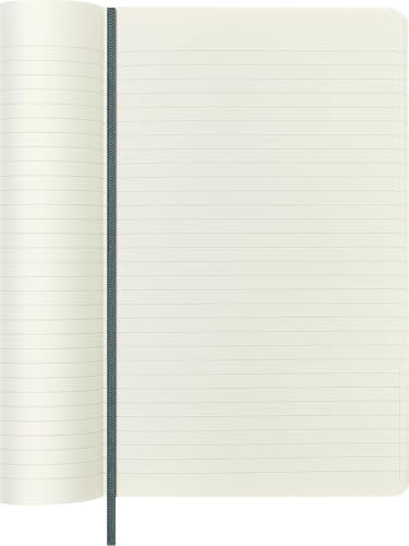 Moleskine Limited Edition Notebook Vegea, Large, Ruled, Green Boa, Soft Cover (5 x 8.25)