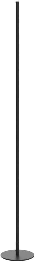 EDISHINE 57.5" Floor Lamp with Remote & Foot Switch, Dimmable & 7CCT | 2700-6000K, LED Corner Floor Lamps for Living Room, Bedroom, Office, Sturdy Base, Black