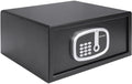 Barska 0.85 Cu Ft Digital Biometric Safe with Keypad – Fingerprint Scanner, ADA Compliant LED Display, Interior Light, Motorized Steel Locking Bolts, Secure Home Office Safe
