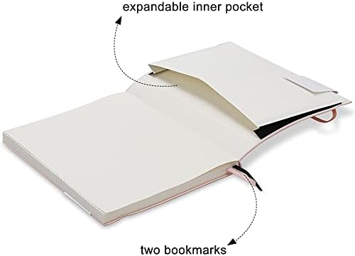 College Ruled Notebook B5, Total 376 Numbered Pages 7.6'' x 10'' (BLACK)