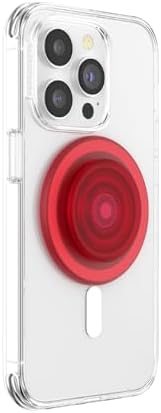 PopSockets Phone Grip for MagSafe, Magnetic Holder- Blanchette Red