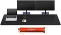 Mydours PU Leather Desk Pad, Large XXL 67"x15.7" Mouse Mat, (Black)