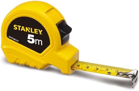 Stanley STHT36127-812 Plastic 5m Tape (Yellow)