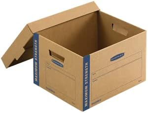Bankers Box 8-Pack Small Heavy-Duty Moving Boxes
