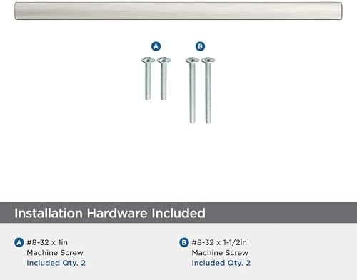 Amerock 7-9/16" Merced Satin Nickel Drawer Pull