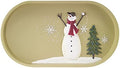 Avanti Linens - Vanity Tray, Resin Countertop Accessories, Christmas Decorations (Snowmen Gathering Collection)