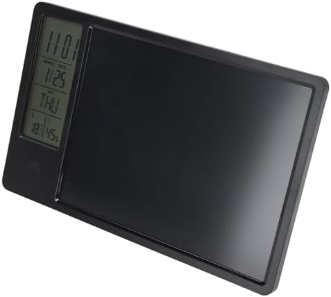 Asixxsix LCD Writing Tablet, 10 Inch Erasable Multi Functional Electronic Writing Pad with Digital Notebook Calendar Included, Pen for Office Kids Adults (Black)