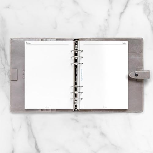 Filofax Calendar Diary Refill, A5 Size, Week-to-View with Appointments, Vertical, Multi-Fit, White Paper, English, 2026 (C68521M-26)