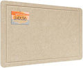 Felt Bulletin Board 36x24 inches, Decorative Pin Board for Home & Office