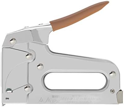 Arrow T25 Heavy Duty Staple Gun for Low Voltage Cables and Wires up to 1/4-Inch Diameter - Silver
