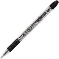 Pentel RSVP STYLUS Ballpoint Pen, Fine Line, Black Ink (BK90L-A) (12 count)