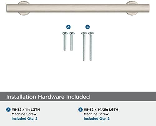 Amerock 6-5/16" Everett Satin Nickel Drawer Pull