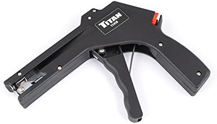 Titan 11416 Adjustable Cable Tie Gun, Black