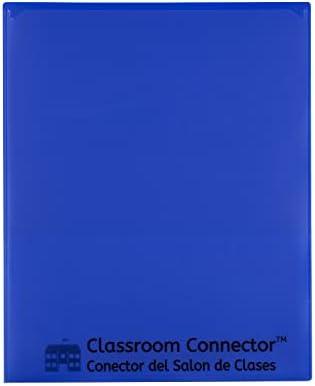 C-Line Classroom Connector School-to-Home Folders, Blue, 10 per Box (32505) (Pack of 10)