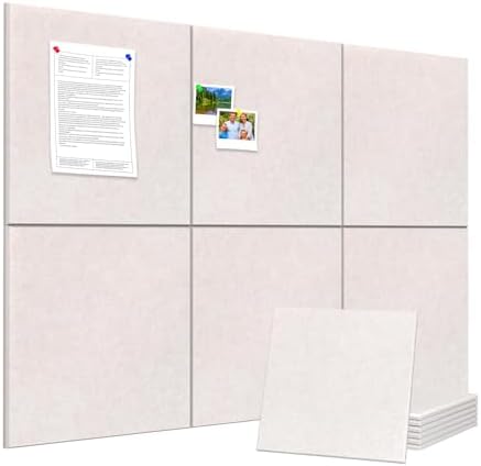 36" x 24" Felt Bulletin Board & Cork Board Alternative, Oatmeal