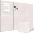 36" x 24" Felt Bulletin Board & Cork Board Alternative, Oatmeal