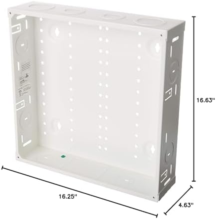 Leviton 14" SMC Series, Structured Media Enclosure only, 47605-14E, White