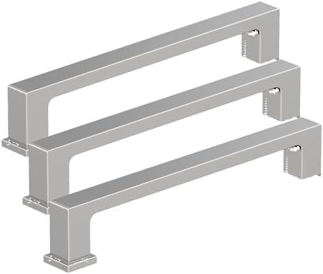 Amerock 10BX3703226 | Polished Chrome Cabinet Pull | 5-1/16 inch (128mm) Center-to-Center | 30 Pack | Bridgeport | Furniture Hardware