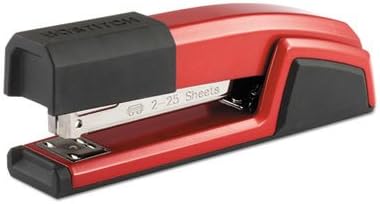 Bostitch Office Epic Metal 3 in 1 Stapler, 25 Sheet Capacity, Includes 210 Staples in Staple Storage Compartment & Integrated Remover, | Die-cast body opens 180 degrees for bulletin boards, with a temporary stapling option and a hidden slot for backup ...