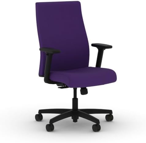HON Ignition 2.0 Ergonomic Office Chair, Lumbar Support, Desk Chair, Iris