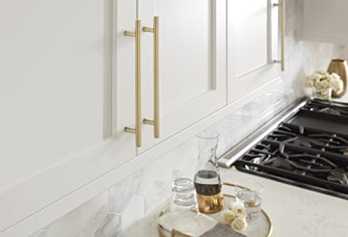 Amerock | Cabinet Pull | Champagne Bronze | 7-9/16 inch (192 mm) Center to Center | Bar Pulls | 1 Pack | Drawer Pull | Drawer Handle | Cabinet Hardware