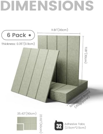 Fluxynara Felt Bulletin Board & Cork Board Alternative, Sage