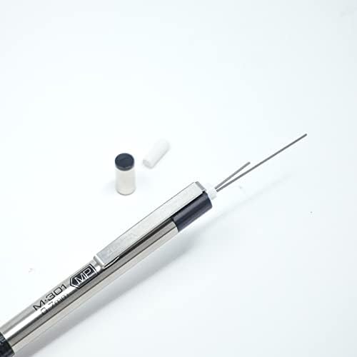 Zebra Pen STEEL M-301 Blue Grip Mechanical Pencil, 0.5mm Fine Point, 12-Pk