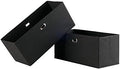 Winsome Torino Storage/Organization, Black 23.03"W x 10.24"H x 10.24"D