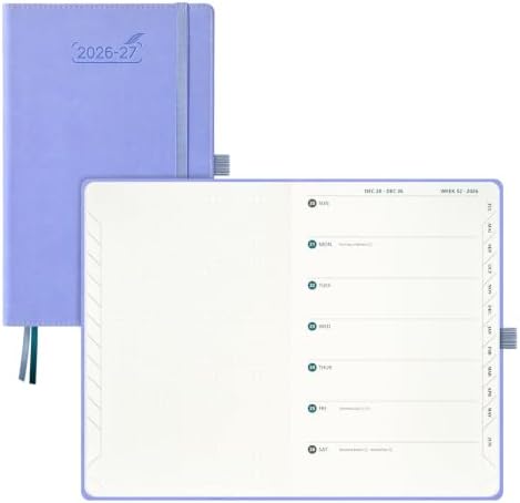 BEZEND 2026 2027 Planner Weekly Monthly (A5 5.5"x8.5") Dot-Grid Journal